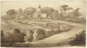 Fantástica paisagem oriental de John Martin