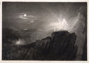 Ilustração de Paradise Lost de John Martin