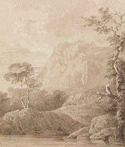 Paisagem do Rio Rocky de John Martin