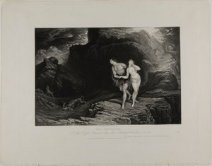A Expulsão, de Ilustrações da Bíblia de John Martin