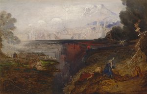 O Juízo Final (estudo) de John Martin