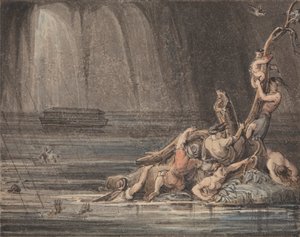 A Ascensão das Águas de John Martin