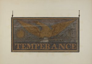Sinal da Taverna: Temperança, c. 1940.