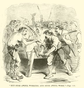 Ilustração para um conto de duas cidades por Charles Dickens de John McLenan