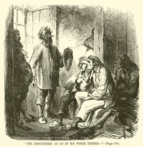 Ilustração para um conto de duas cidades por Charles Dickens de John McLenan