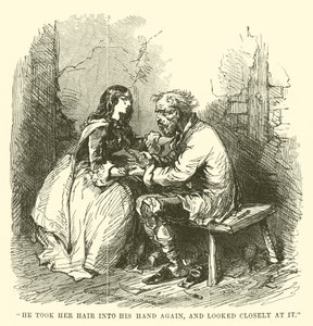 Ilustração para um conto de duas cidades por Charles Dickens