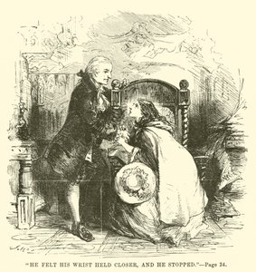 Ilustração para um conto de duas cidades por Charles Dickens de John McLenan