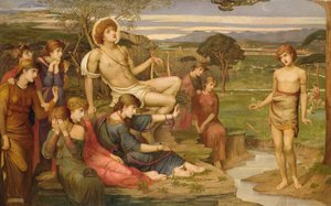 Apolo e Marsyas de John Melhuish Strudwick