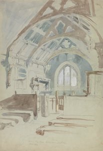 Interior da Capela Rag, Sir Robert Vaugn