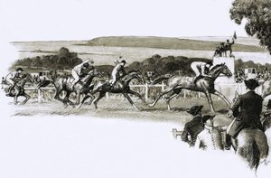 A corrida plana mais famosa da Grã-Bretanha, o Derby de John Millar Watt