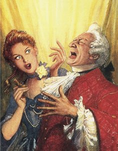 Ilustração de The Rape of the Lock, de Alexander Pope