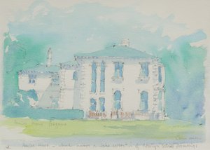Penlee House, 1991 (wc no papel) de John Miller