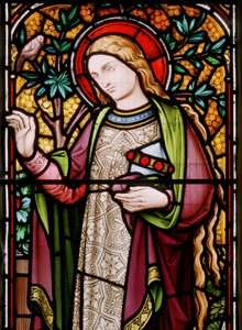 Edstaston, Santa Maria, Lavers & Barraud, John Millner Allen (1827-1902), Maria Madalena, 1865