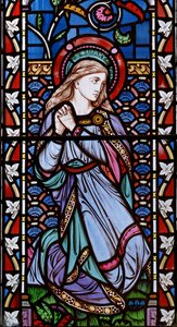 Irmã de Lazaruss, c.1861 (vitral)
