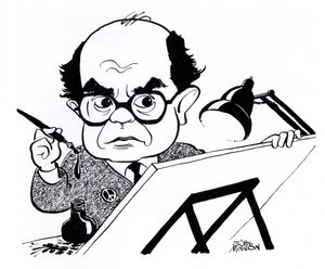 Vicky (Victor Weisz), caricatura