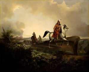 Black Knife, um Apache Warrior, 1846.