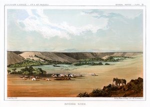 Rio Cheyenne, EUA, 1856.