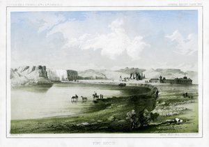 Fort Benton, Montana, EUA, 1856 de John Mix Stanley