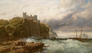 Castelo de Culzean, Ayrshire, 1877