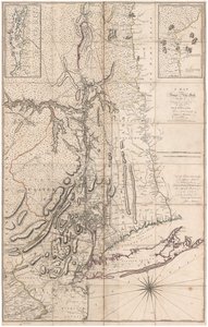 Um mapa da província de Nova Iorque... pelo Capitão Montresor