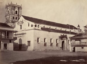 Tropical Scenery, Cathedral, Cartagena, 1871. de John Moran