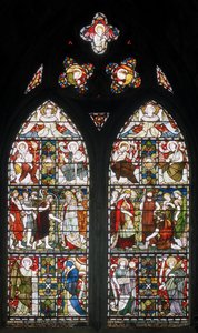 Paisley Abbey, Cottire & Co, atribuiu John Moyr Smith, Temperence, Fé etc, 1873 de John Moyr attr.to Smith