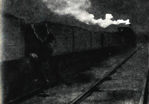 Escape by Train, novembro de 1899, 1945. de John Nash
