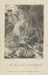 "- o veado repele cada assalto ousado". de John Neagle
