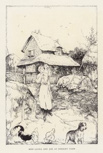 Ilustração para Beautiful Joe de Marshall Saunders (litografia) de John Nicholson