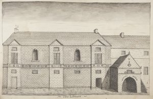 St Andrews Delineado - A Biblioteca (caneta e papel) de John Oliphant