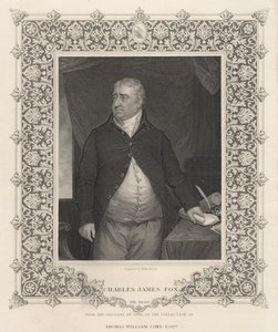 Charles James Fox (gravura) de John Opie