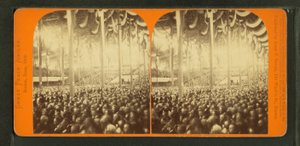 Jubileu da Paz Mundial, ou o Coliseu de Boston, 1872 de John P. Soule