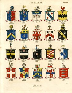 Brasões de armas dos baronetes britânicos; Chapa LXXXIX de John Pass