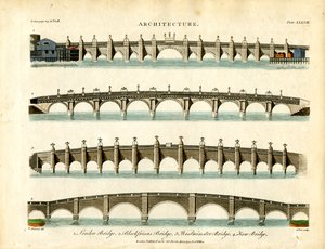 Pontes históricas de Londres de John Pass