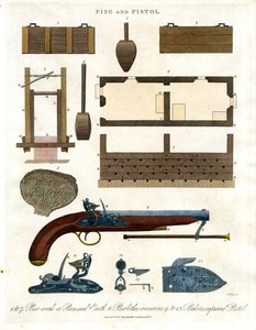 Pise e Pistola: Ilustração técnica de armas de fogo históricas de John Pass