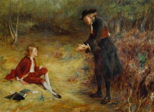 John Pettie - Um sermão à beira da estrada de John Pettie
