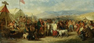Um esboço para "A Scotch Fair" de John Phillip