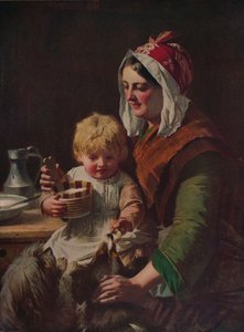Hora da refeição, c1850, c1915