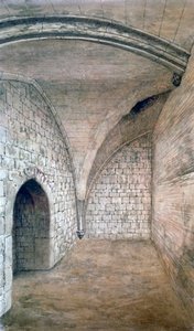 Cripta de São Miguel, Aldgate, Londres, 1876 de John Phillipps Emslie