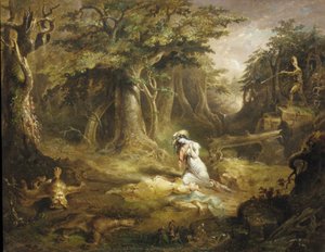 O resgate do Leatherstocking de John Quidor