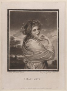 A Bachante (Emma Hart, mais tarde Lady Hamilton) de John Raphael Smith