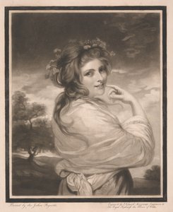 Lady Hamilton como bacante de John Raphael Smith