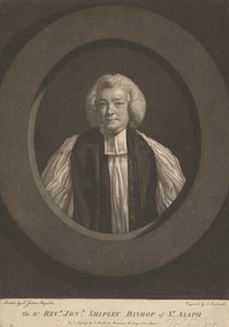 Reverendo Jonathan Shipley, Bispo de St. Asaph de John Raphael Smith