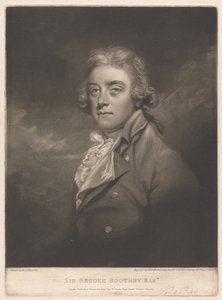 Sir Brooke Boothby, 6.º baronete Boothby de Broadlow Ash de John Raphael Smith