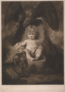 Júpiter criança de John Raphael Smith