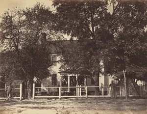 Aiken House, em Weldon Railroad, Virgínia., Fevereiro de 1865 (impressão abumen montado em papel de parede)