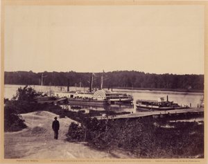 Barco de abastecimento médico, Appomattox Landing, Virgínia, de Gardner