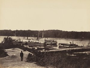 Medical Supply Boat Plauter, no Appomattox., Janeiro de 1865 (albume montado em papel de parede)