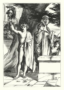 Os Gémeos (gravura) de John Reinhard Weguelin
