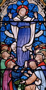A Ascensão, 1860 (vitral)